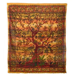 Покривало на ліжко Oriental Galerie Tree of Life No. 305 Фіолетовий, 210 x 230 см synthetic.ua - Фото 1