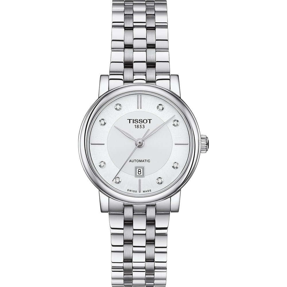 Автоматичний годинник Tissot T1222071103600, срібний, Браслет, фото №1 Автоматичний годинник Tissot T1222071103600, срібний, Браслет, фото №1
