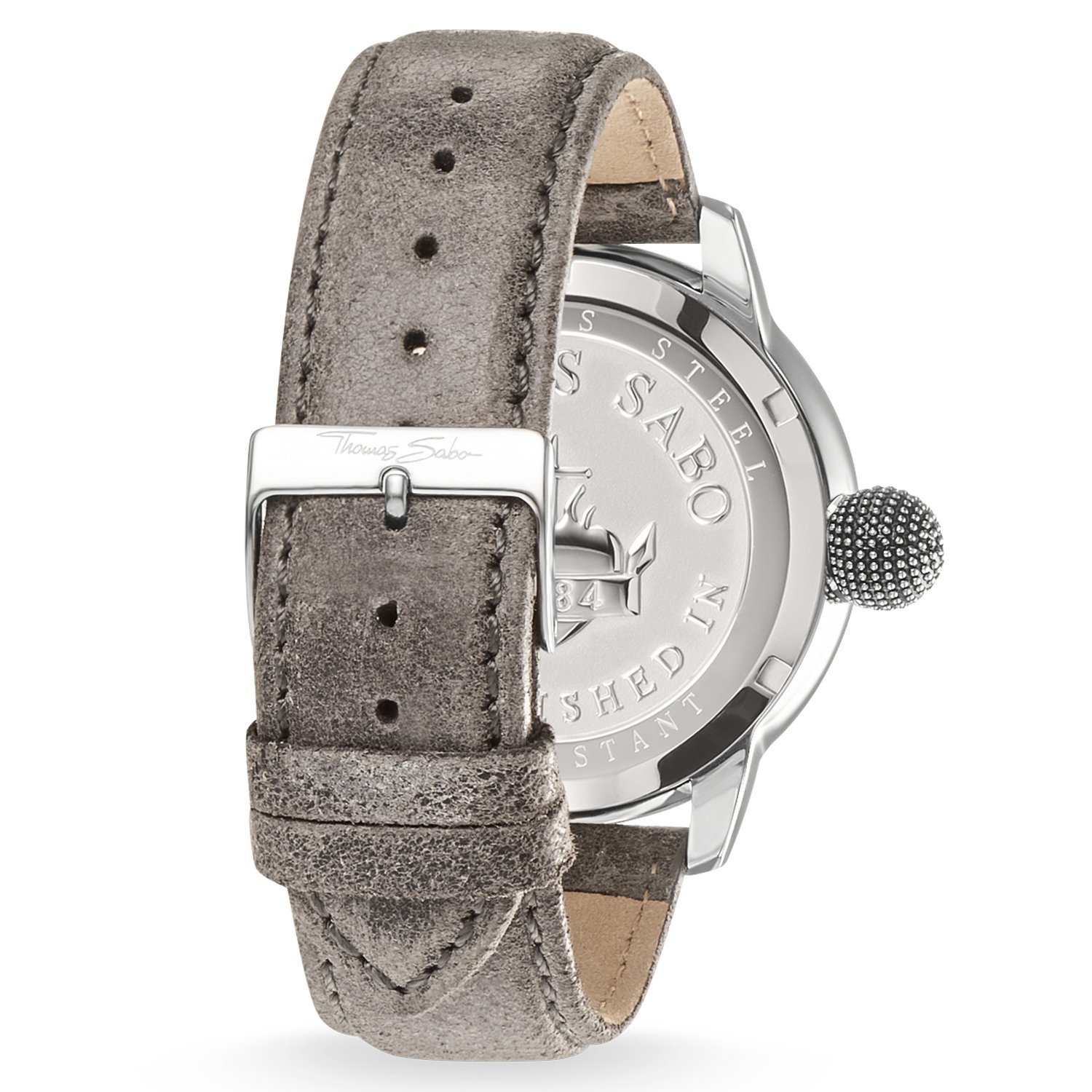 Чоловічий годинник Thomas Sabo Rebel With Karma сірий сріблястий аналоговий кварц, фото №3