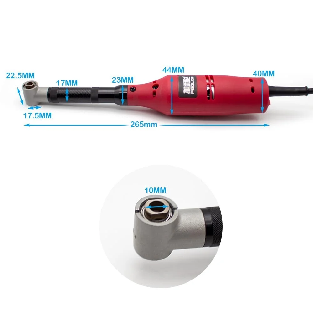 Угловая шлифовальная машина LeTkingok 220V 300W 90° 10,000rpm, фото №2
