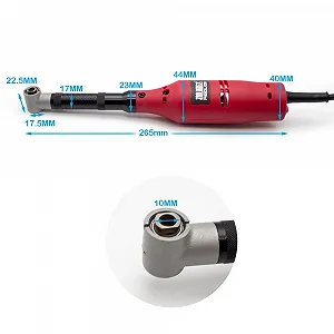 Угловая шлифовальная машина LeTkingok 220V 300W 90° 10,000rpm synthetic.ua - Фото 1