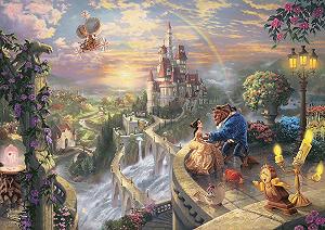 Пазл Schmidt Spiele Thomas Kinkade Disney Beauty and Beast 59926 500 деталей в жестяной коробке synthetic.ua - Фото 1
