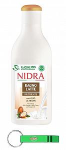 Гель для душу Nidra Bagnolatte Nutriente з молочними протеїнами та аргановою олією 750 мл Упаковка з 12 шт. - Фото 1
