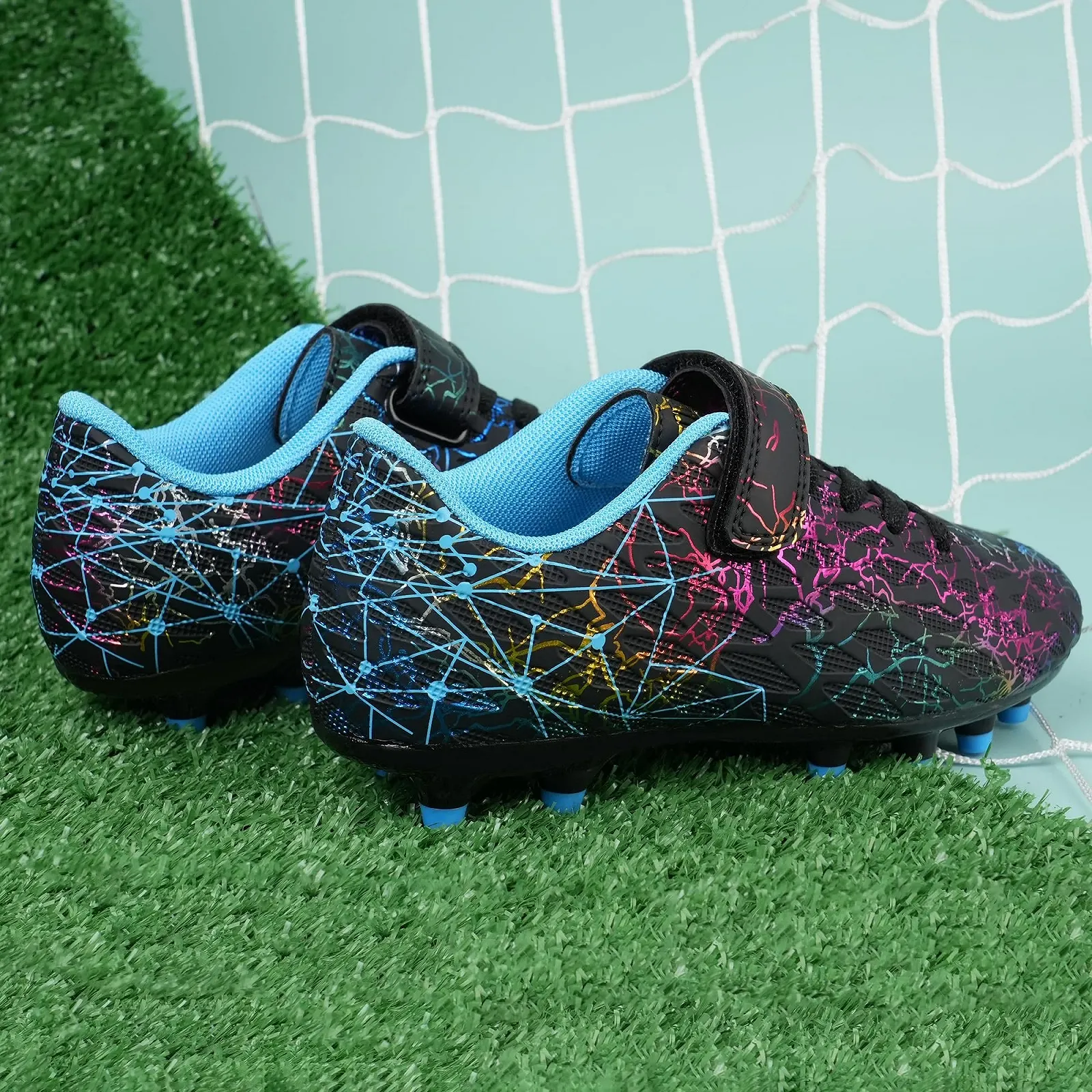 Футбольные бутсы JABASIC Детские для мальчиков и девочек с защитными накладками и футбольными носками, фото №6 Футбольные бутсы JABASIC Детские для мальчиков и девочек с защитными накладками и футбольными носками, фото №6