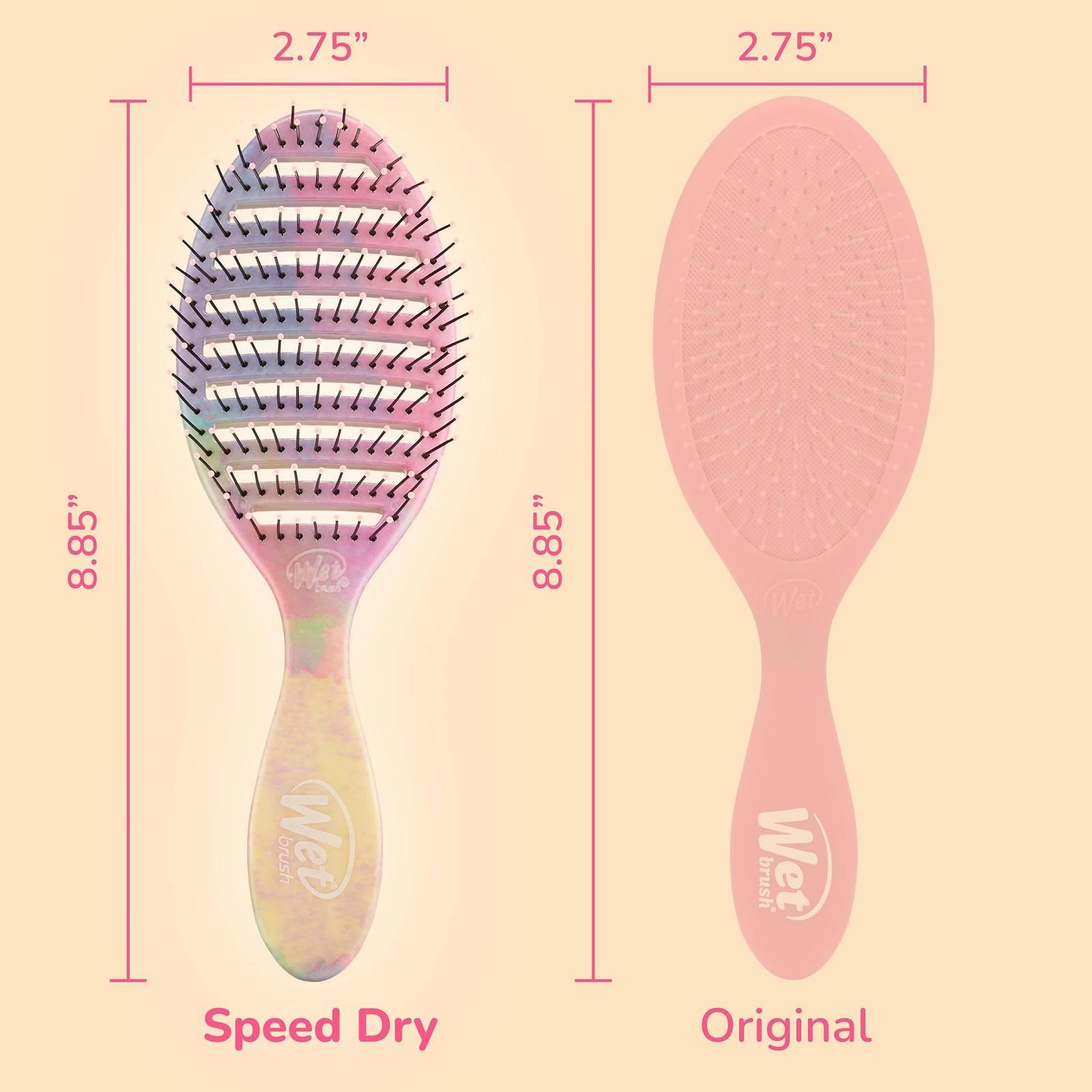 Щітка для волосся Wet Brush Speed Dry Colour Wash Stripes, фото №5