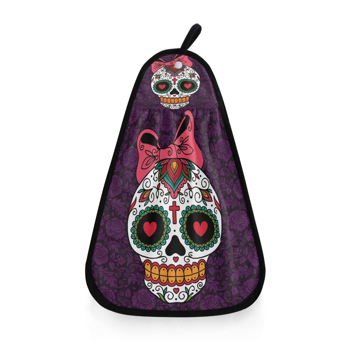Рушник Sugar Skull мексиканський череп, фото №1