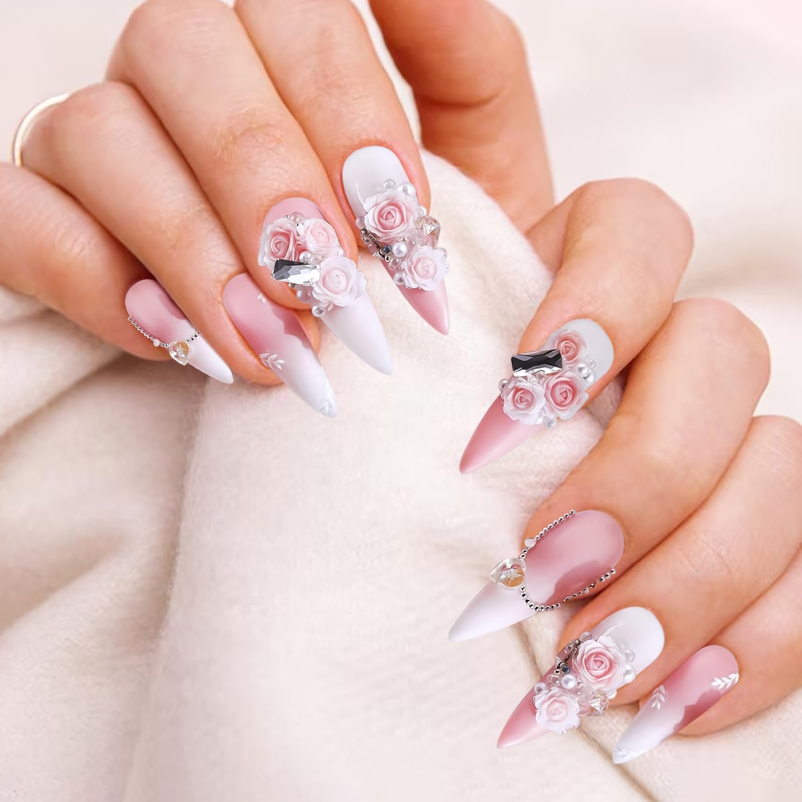 Квіти Camellia Rose 3D, 300 шт, різні кольори та розміри, фото №6