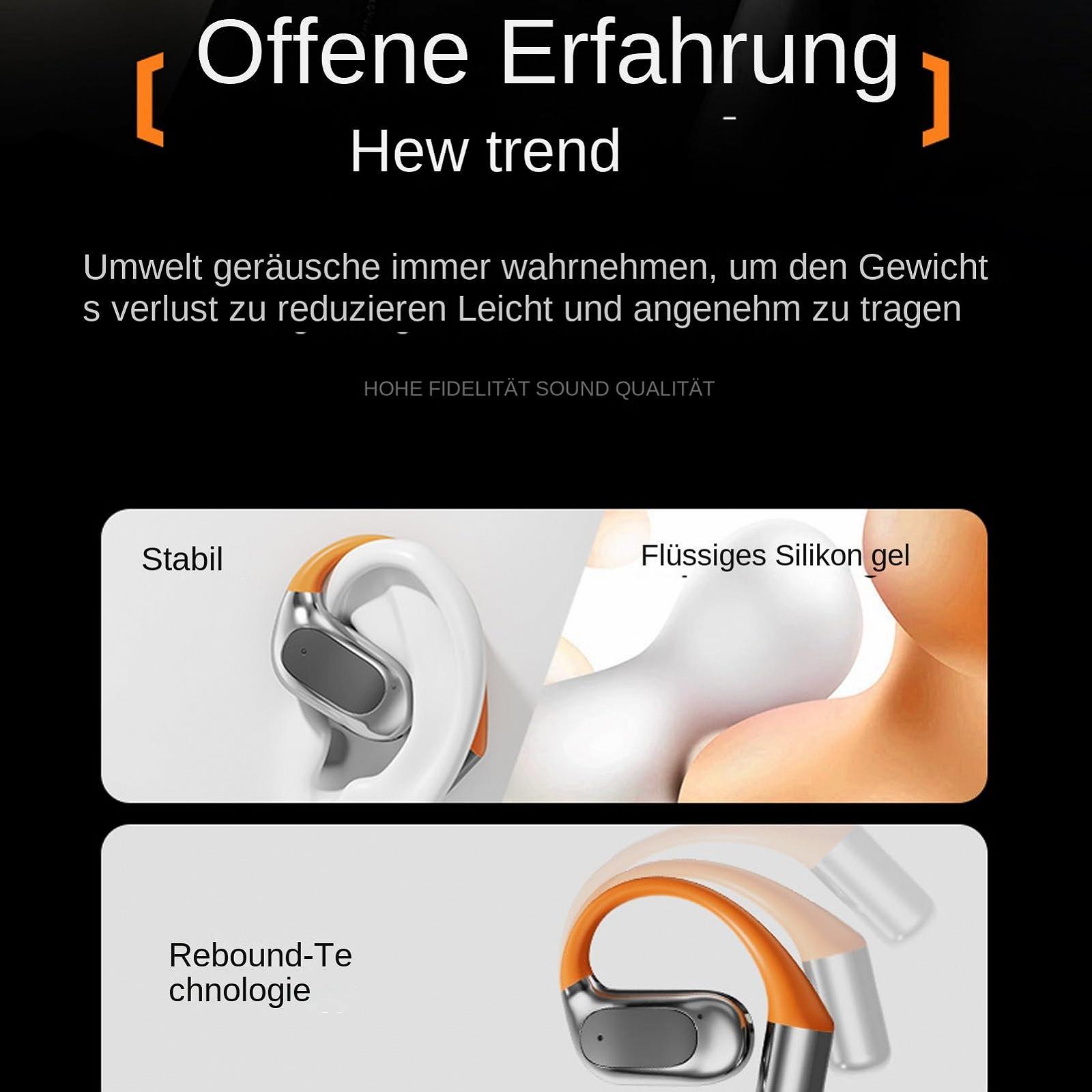 Навушники для перекладу Crackhone, бездротові, відкритий дизайн, фото №7