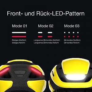 Шлем Lumos Ultra Smart велосипедный, передний и задний свет (LED), сигнал поворота, стоп-сигналы, Bluetooth, для взрослых: мужчин, женщин synthetic.ua - Фото 1