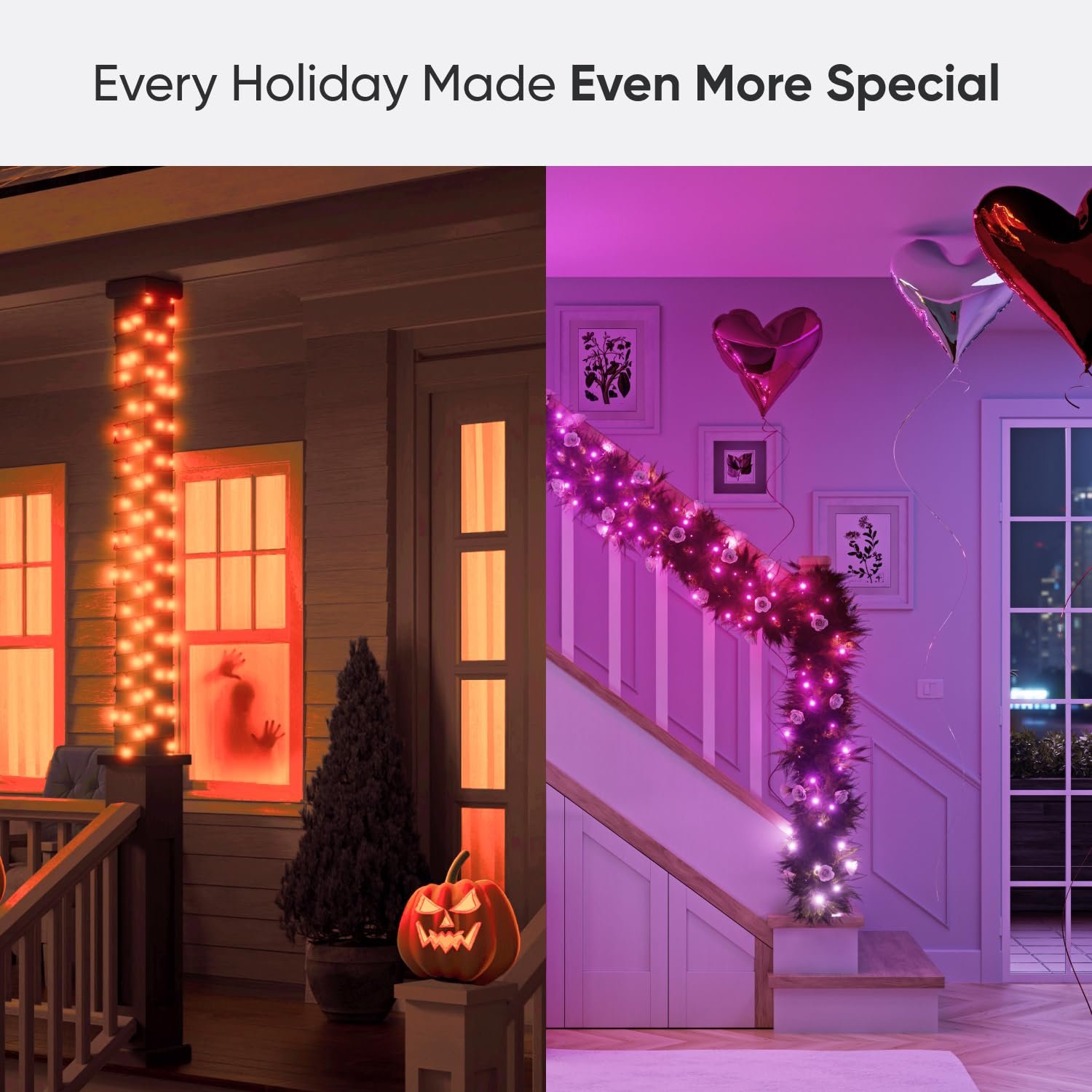 Гірлянда Nanoleaf Smart Fairy Lights 24 м, RGB IC LEDs, IP44, фото №7
