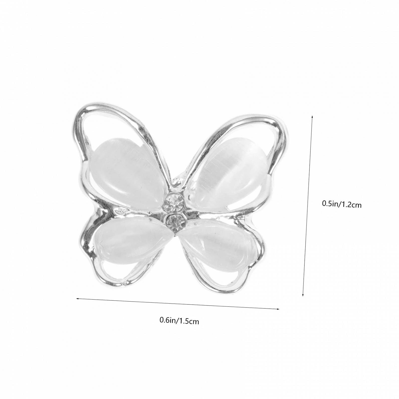 Украшения для ногтей Бабочки Beavorty 20 шт. для маникюра, фото №9