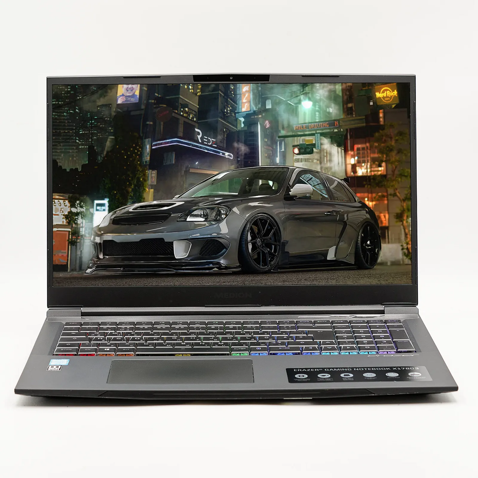 Ігровий ноутбук 17,3" Medion (Lenovo Group) Erazer X17803 Intel Core i7-9750H RAM 16 ГБ SSD 1 ТБ + HDD 1ТБ Nvidia RTX 2060 144Гц Win10 (4358), фото №1