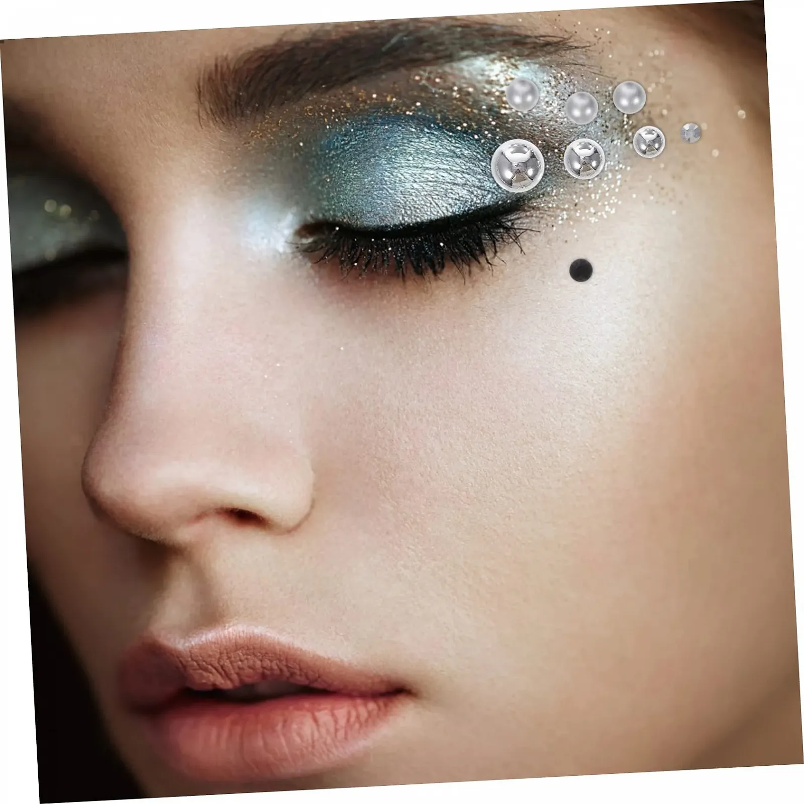 Напівкруглі штучні перлини NUOBESTY,, фото №7