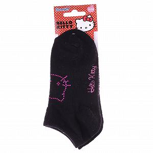 Шкарпетки HELLO KITTY TETE DE HK EN STRASS Чорний 35-37 synthetic.ua - Фото 1
