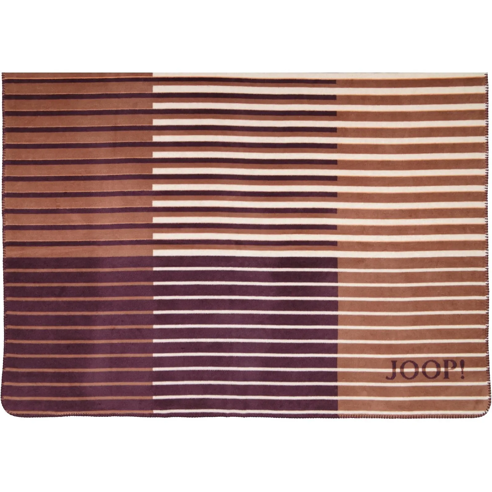Плед Joop! Divided Caramel 150 x 200 см, фото №2
