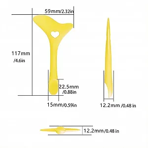 Інструмент-трафарет для підводки очей Силіконовий Багаторазовий synthetic.ua - Фото 1