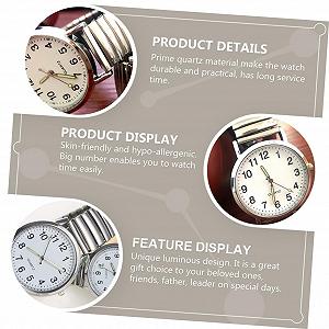 OATIPHO Кварцовий годинник для пар, 2 шт. synthetic.ua - Фото 1