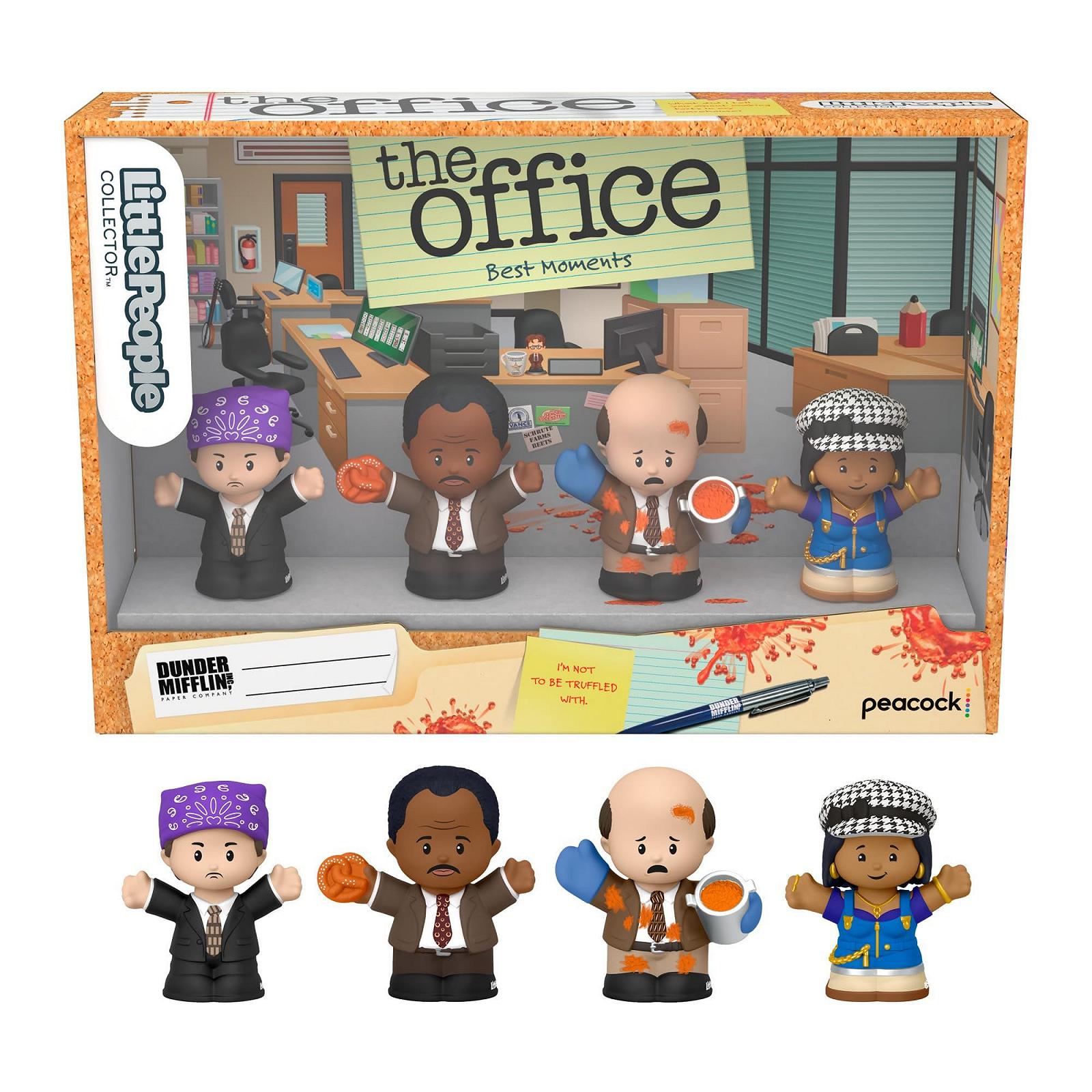Набор фигурок Little People Collector Офис Лучшие моменты, специальное издание, 4 фигурки, HVG56, фото №1