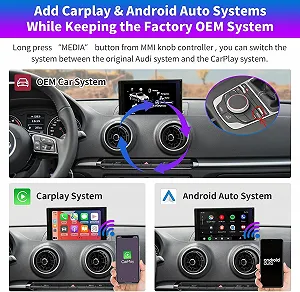 Медіаконвертер Smart CarPlay Module Interface Black ціна на synthetic.ua - Фото 1 Медіаконвертер Smart CarPlay Module Interface Black synthetic.ua - Фото 1