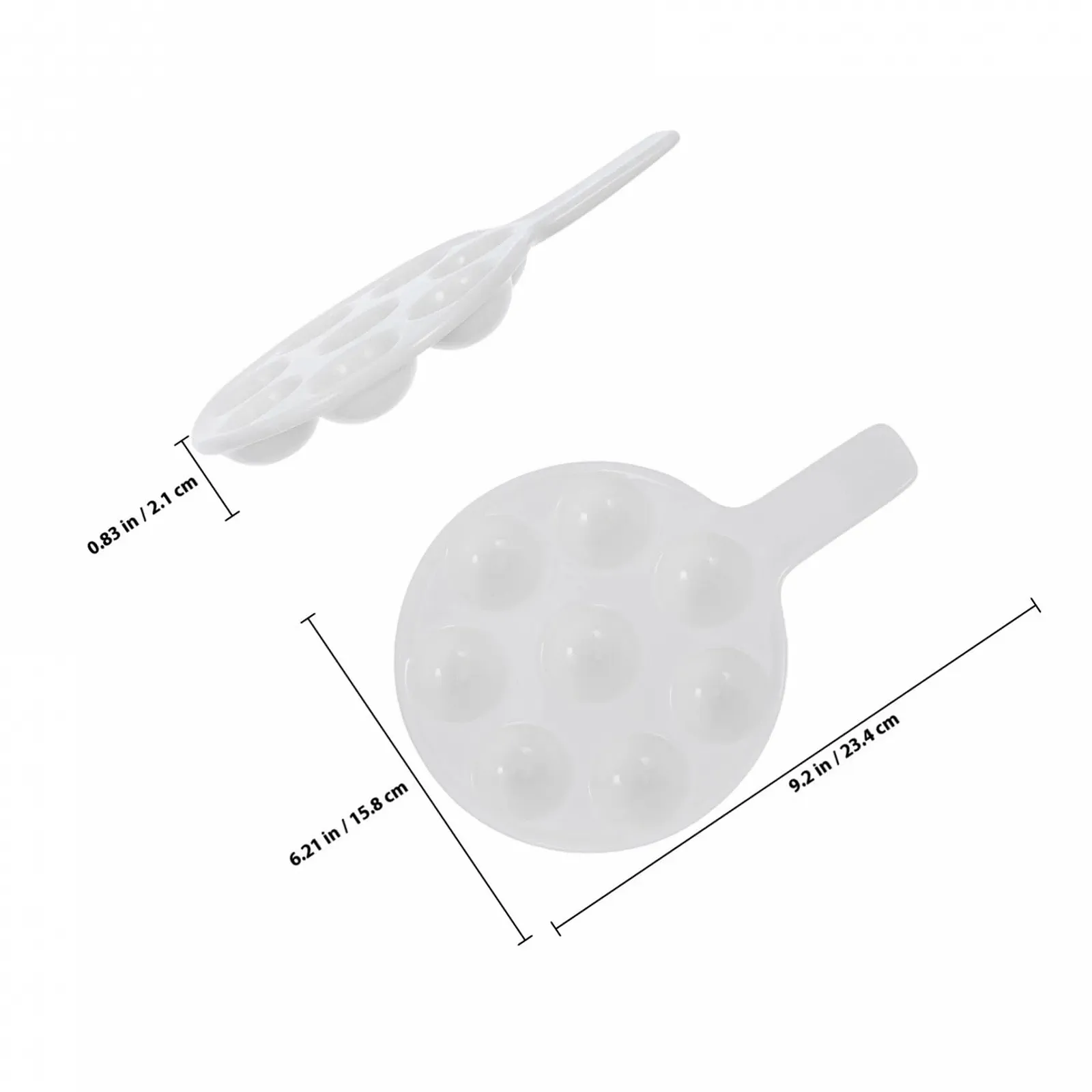 Форма для запекания улиток Gatuida Ceramic Grill керамическая термостойкая с ручками, фото №2