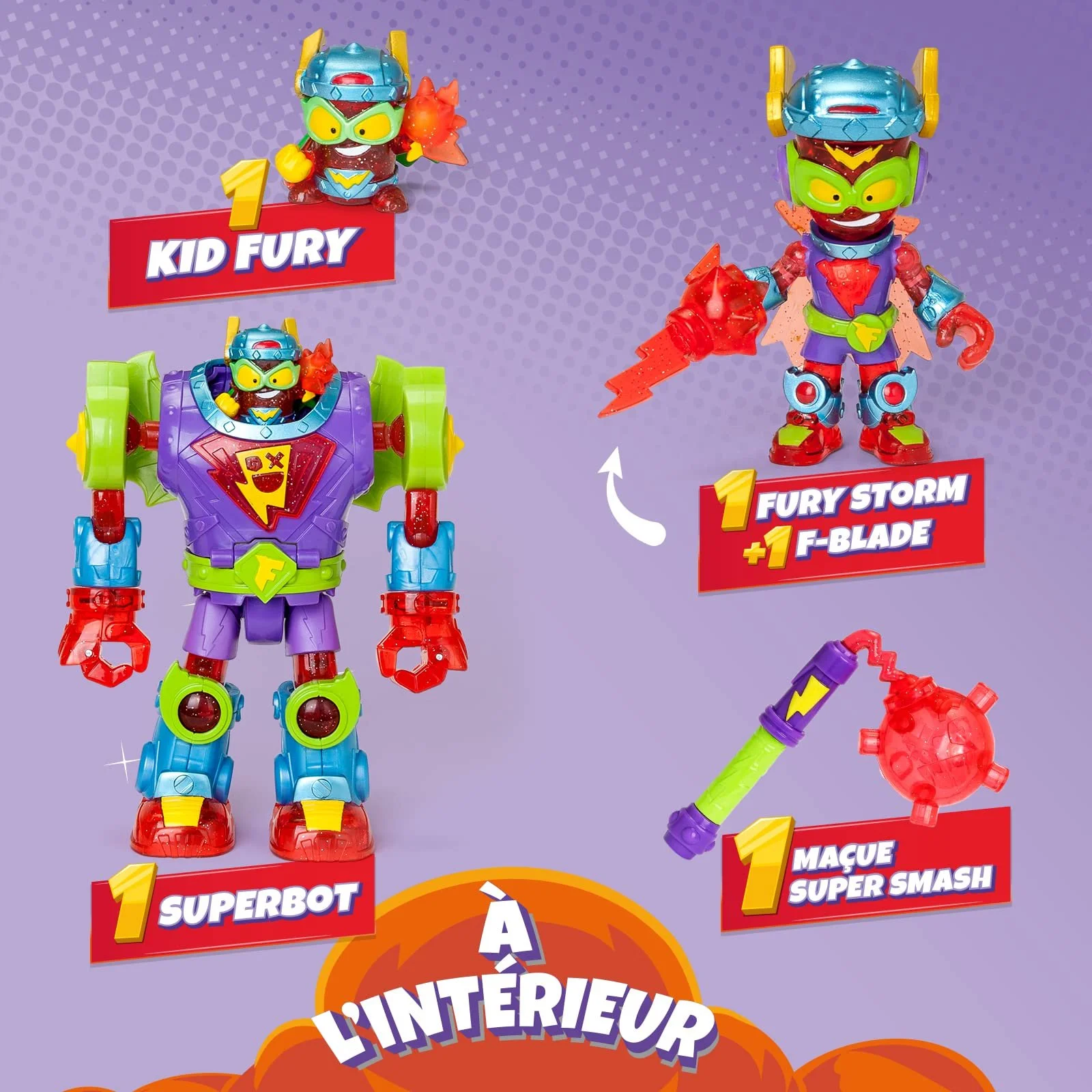 Робот Magic Box SuperThings Rivals of Kaboom Superbot Fury Storm різнокольоровий, фото №4