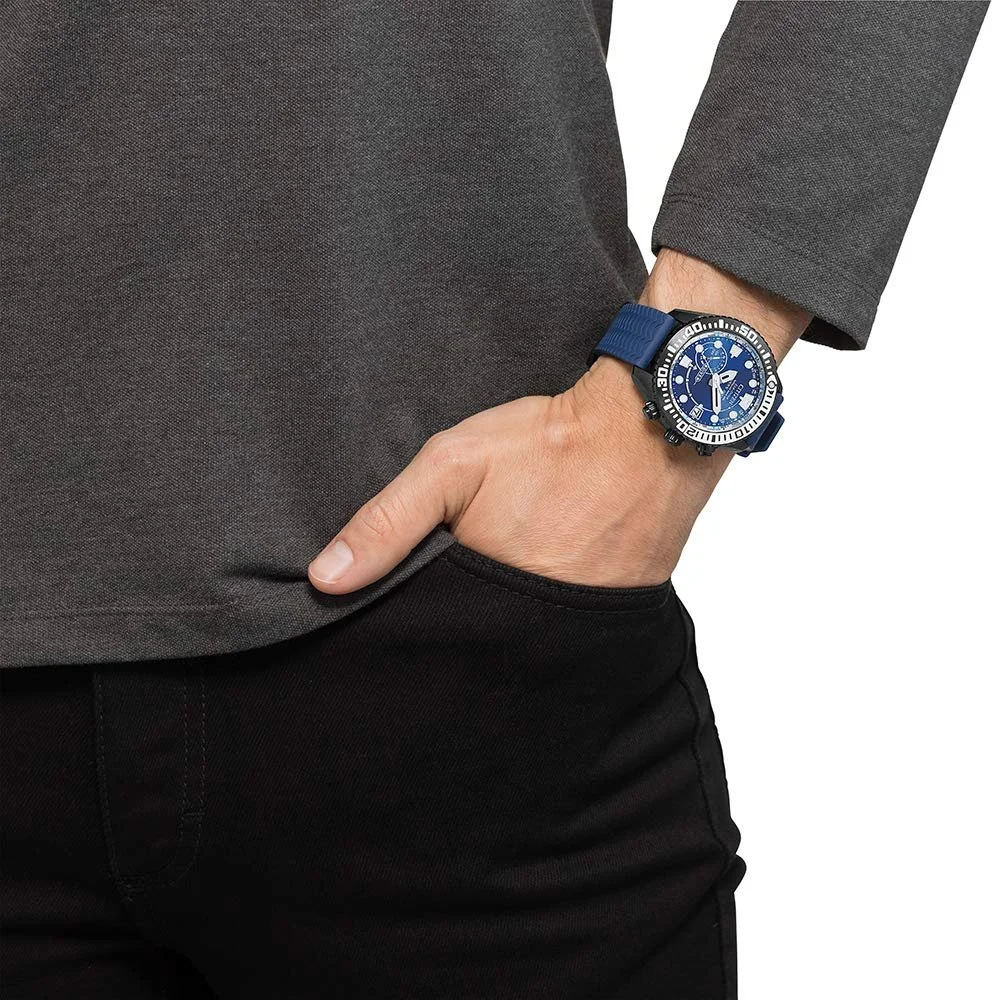 Часы Citizen Синий CC5006-06L, фото №9 Часы Citizen Синий CC5006-06L, фото №9