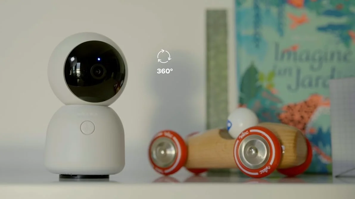 Додаткова камера для відеоняні BÉABA Zen Night Light 360° Night Vision White, фото №7