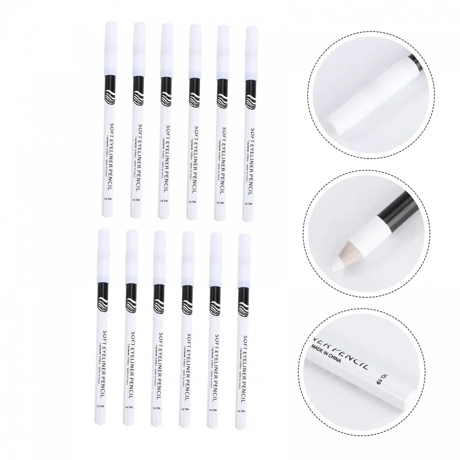 Карандаш для глаз Beaupretty, белый, фото №2 Карандаш для глаз Beaupretty, белый, фото №2