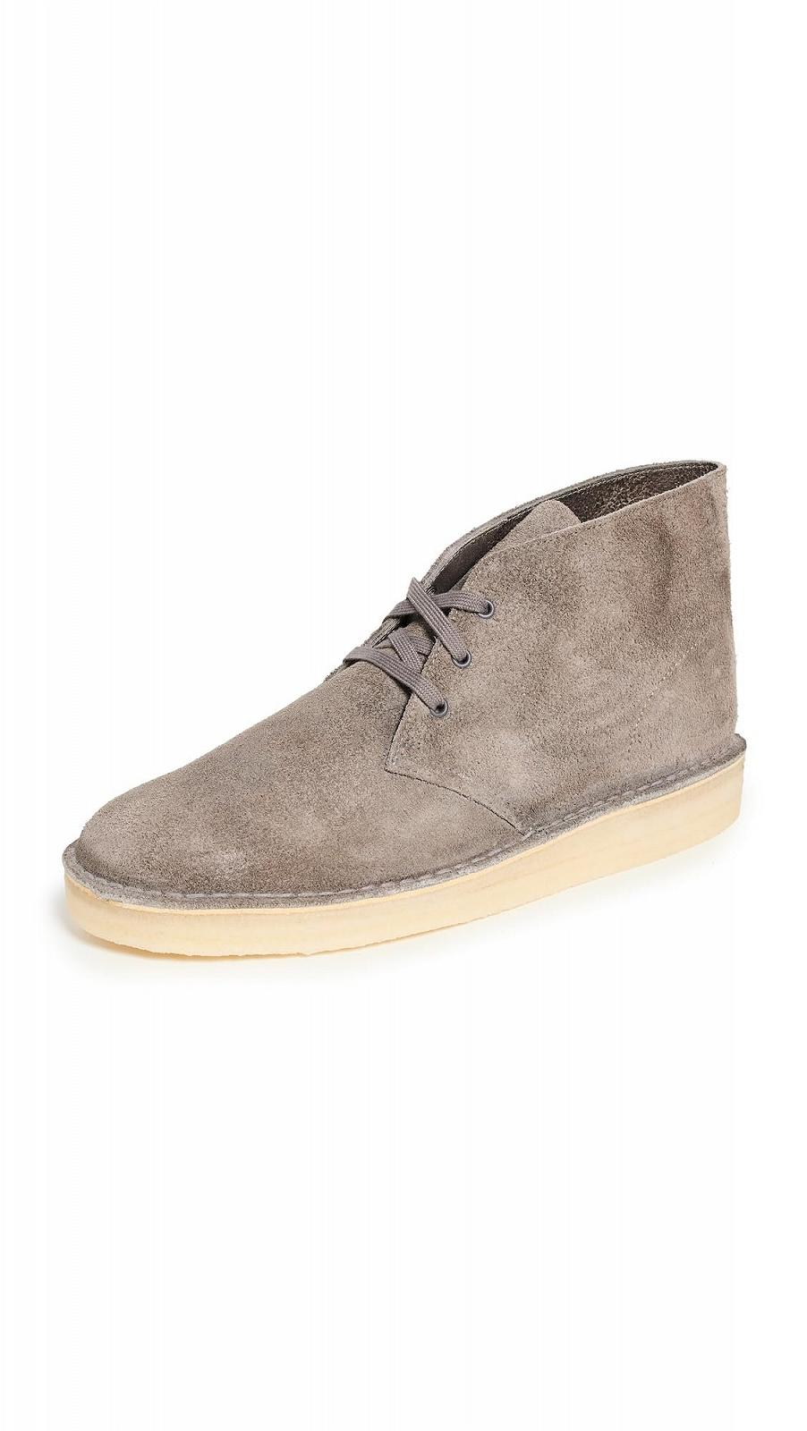 Ботинки Clarks Desert Coal Черная замша, фото №1