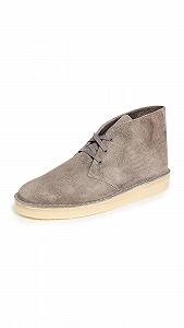 Ботинки Clarks Desert Coal Черная замша - Фото 1