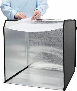 Фотобокс Hama 50x50 см / LED 10.4 Вт / 5500 К / Чорний synthetic.ua - Фото 1