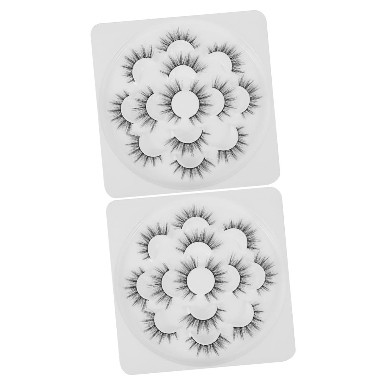 Ресницы Angoily искусственные 14 пар натуральные, фото №1