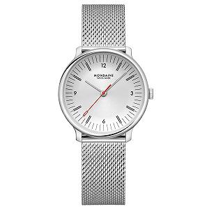 Женские часы Mondaine Doppio MLE.33110.SM с сетчатым ремешком, 33 мм - Фото 1