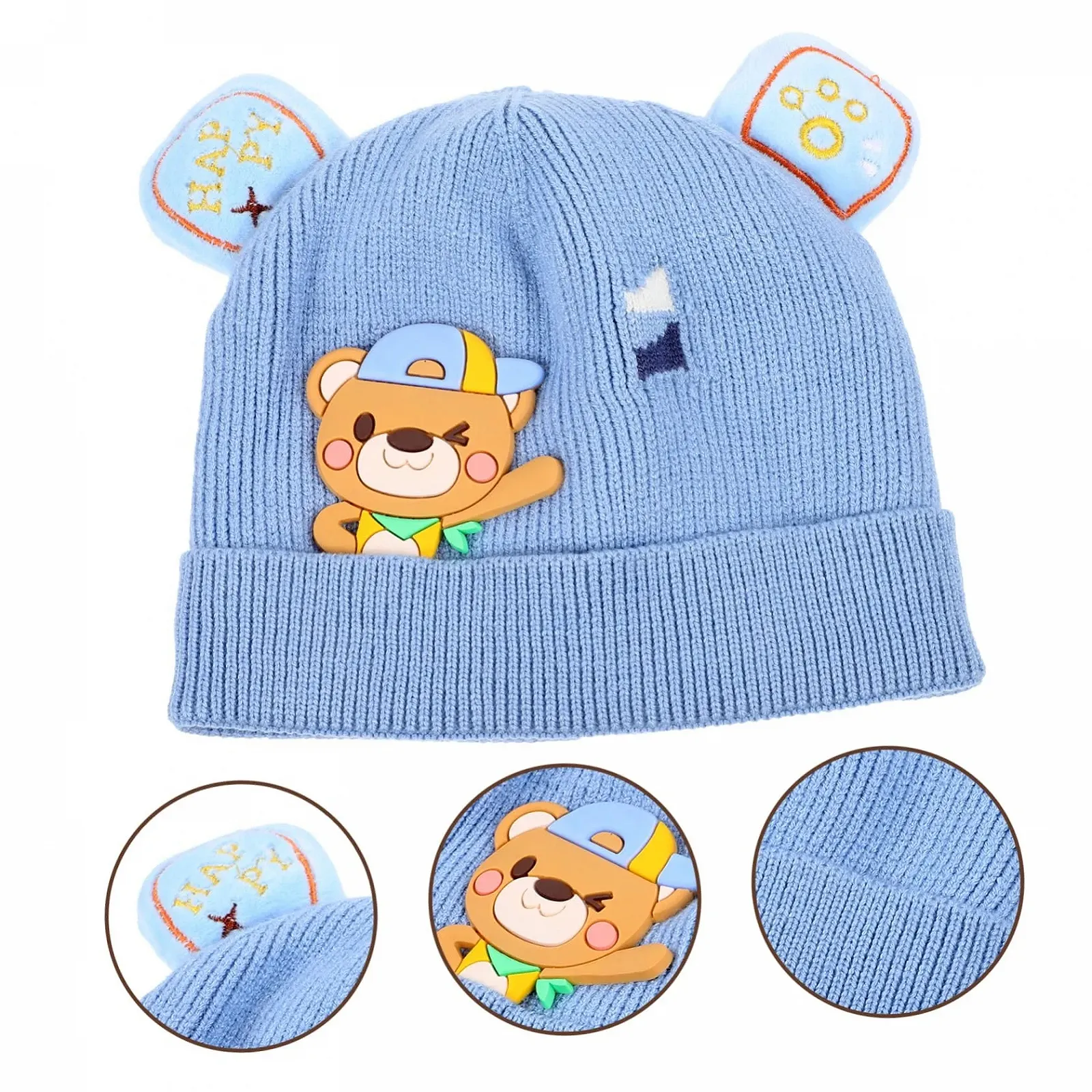 В'язана шапка PACKOVE Зручна вовняна, фото №9