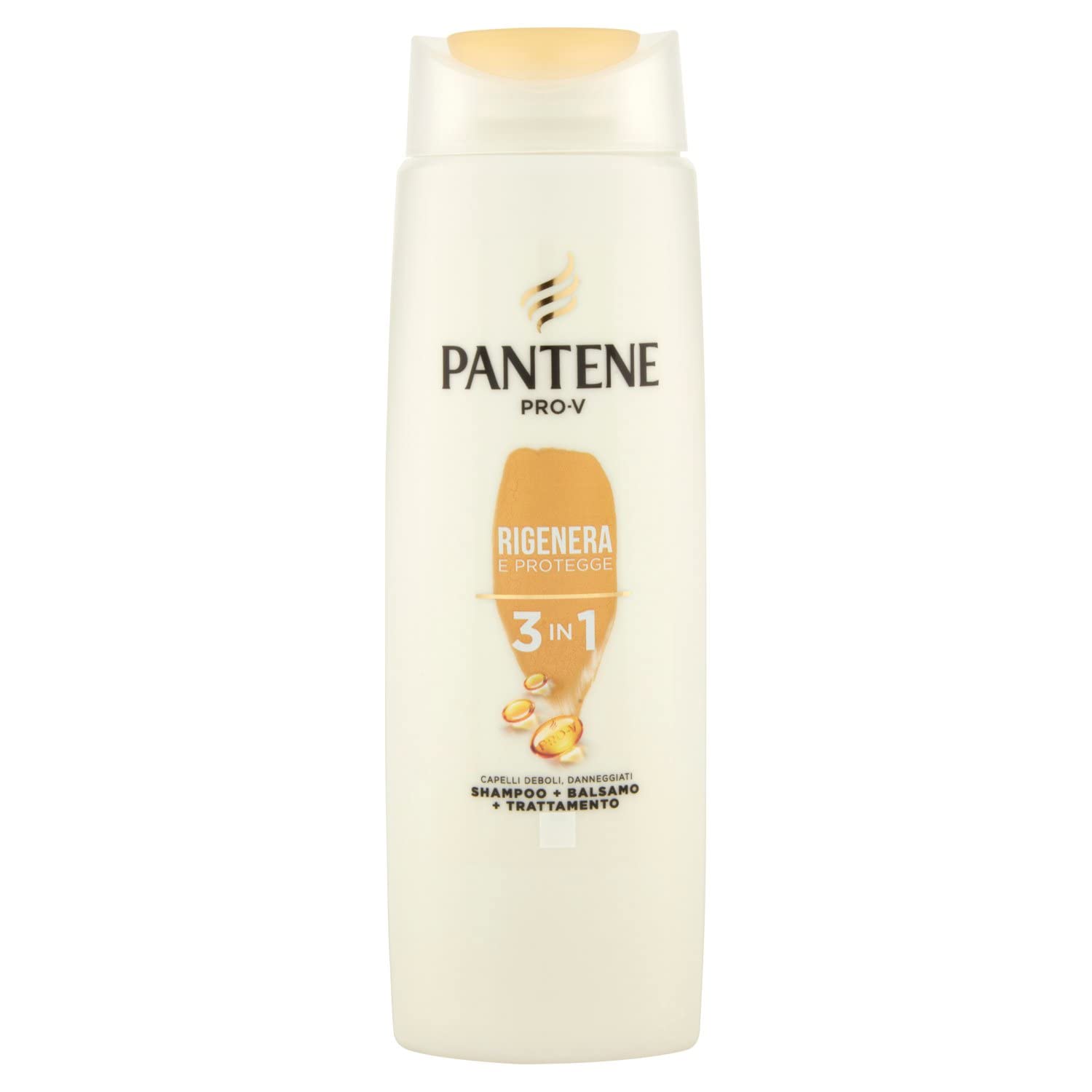 Шампунь + Бальзам + Догляд 3 в 1 Pantene Pro-V Відновлює та Захищає 225мл, фото №1
