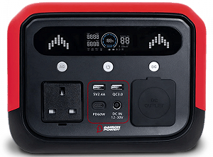 Зарядна станція Bimson Power BP330PPS 600 Вт / 330 Вт / 275 Вт*год / Чиста синусоїда synthetic.ua - Фото 1