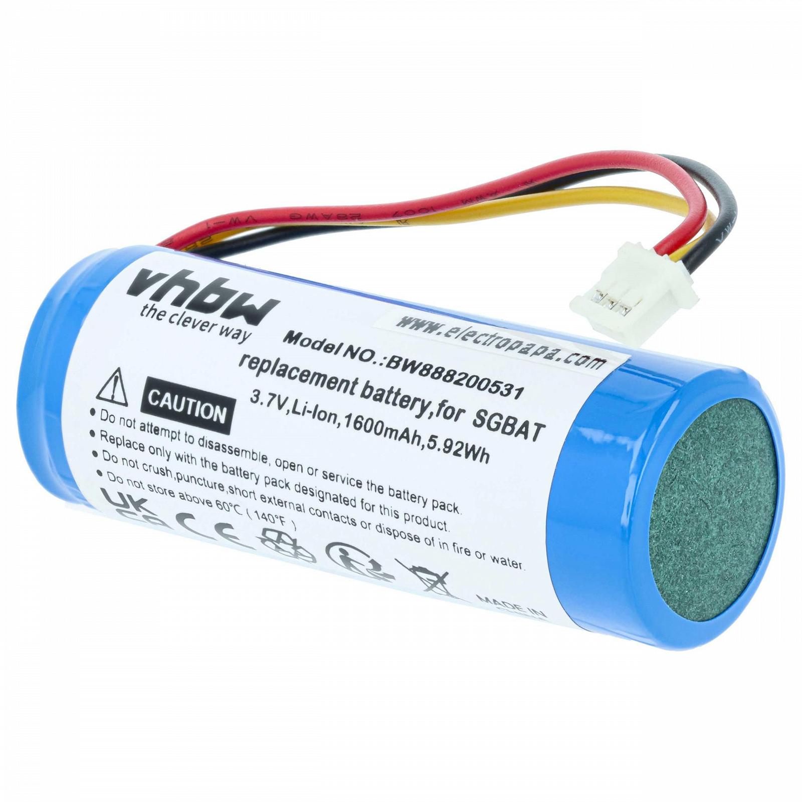 Аккумулятор vhbw Intermec SGBAT, SG20-BP01 1600 мАч 3.7 В Li-Ion, фото №8 Аккумулятор vhbw Intermec SGBAT, SG20-BP01 1600 мАч 3.7 В Li-Ion, фото №8