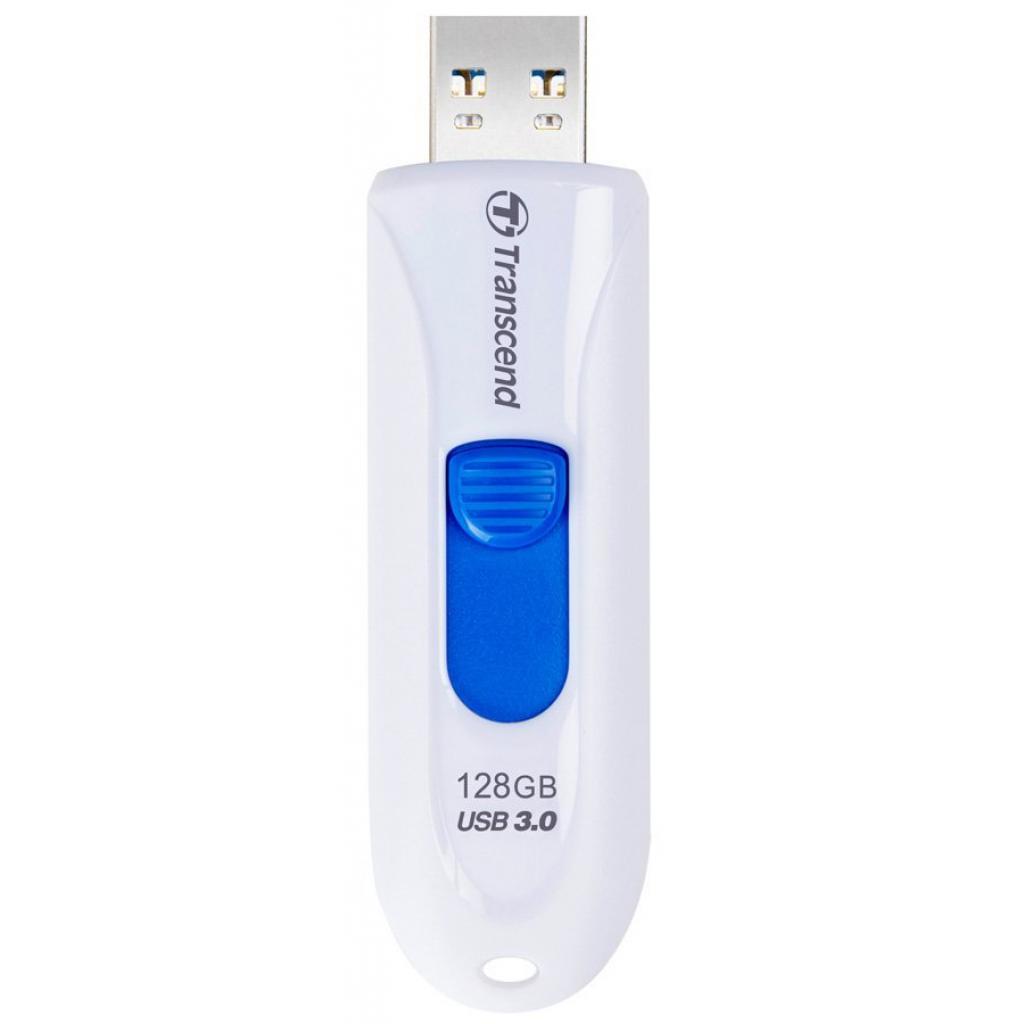 USB флеш-накопитель Transcend JetFlash 790 64GB TS64GJF790W White 6239829, фото №2