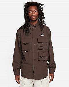 Рубашка Nike ACG Dri-Fit UV Devastation Trail Brown размер 2XL - Фото 1