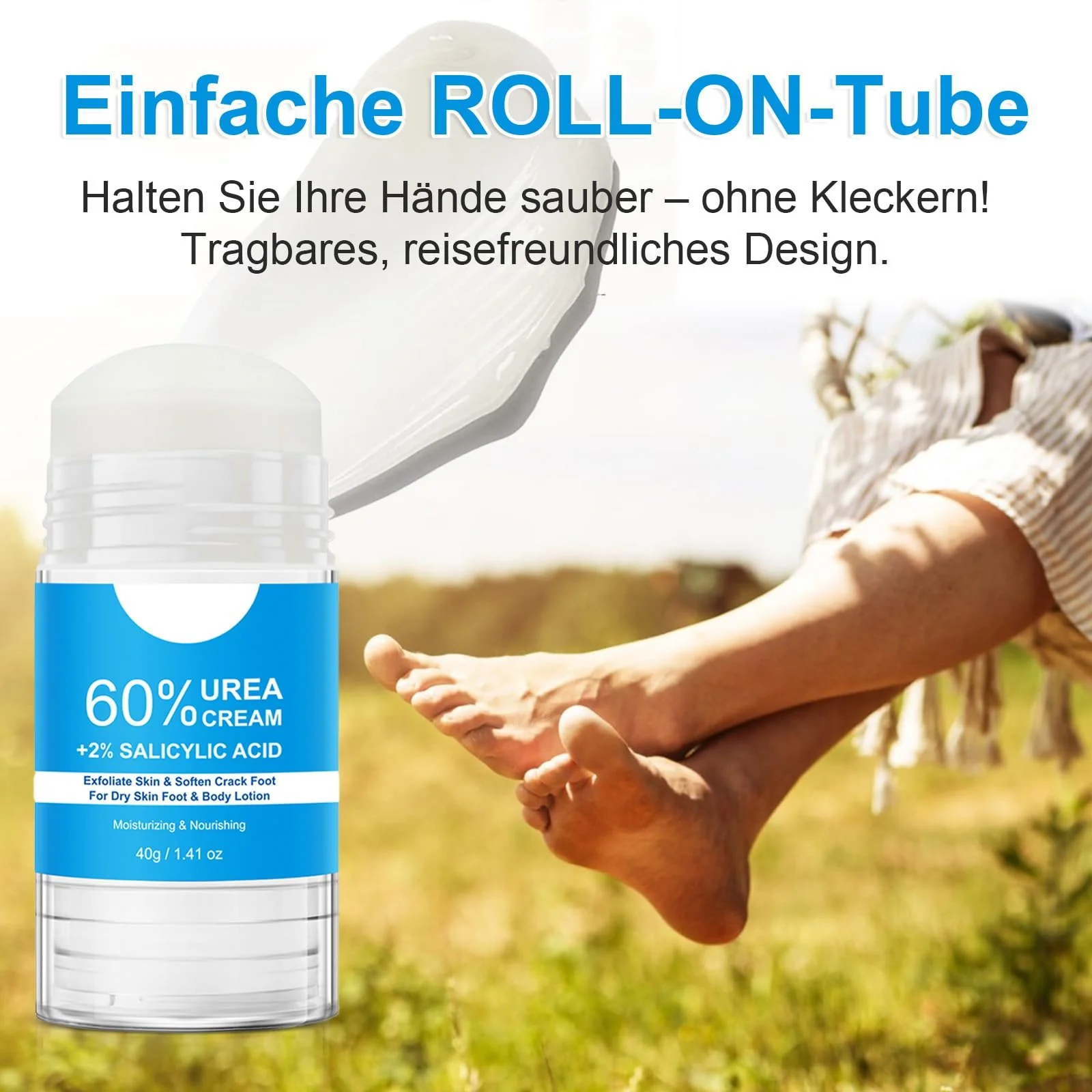 Крем для ног с мочевиной 60% и салициловой кислотой 2% против мозолей 2 шт., фото №5