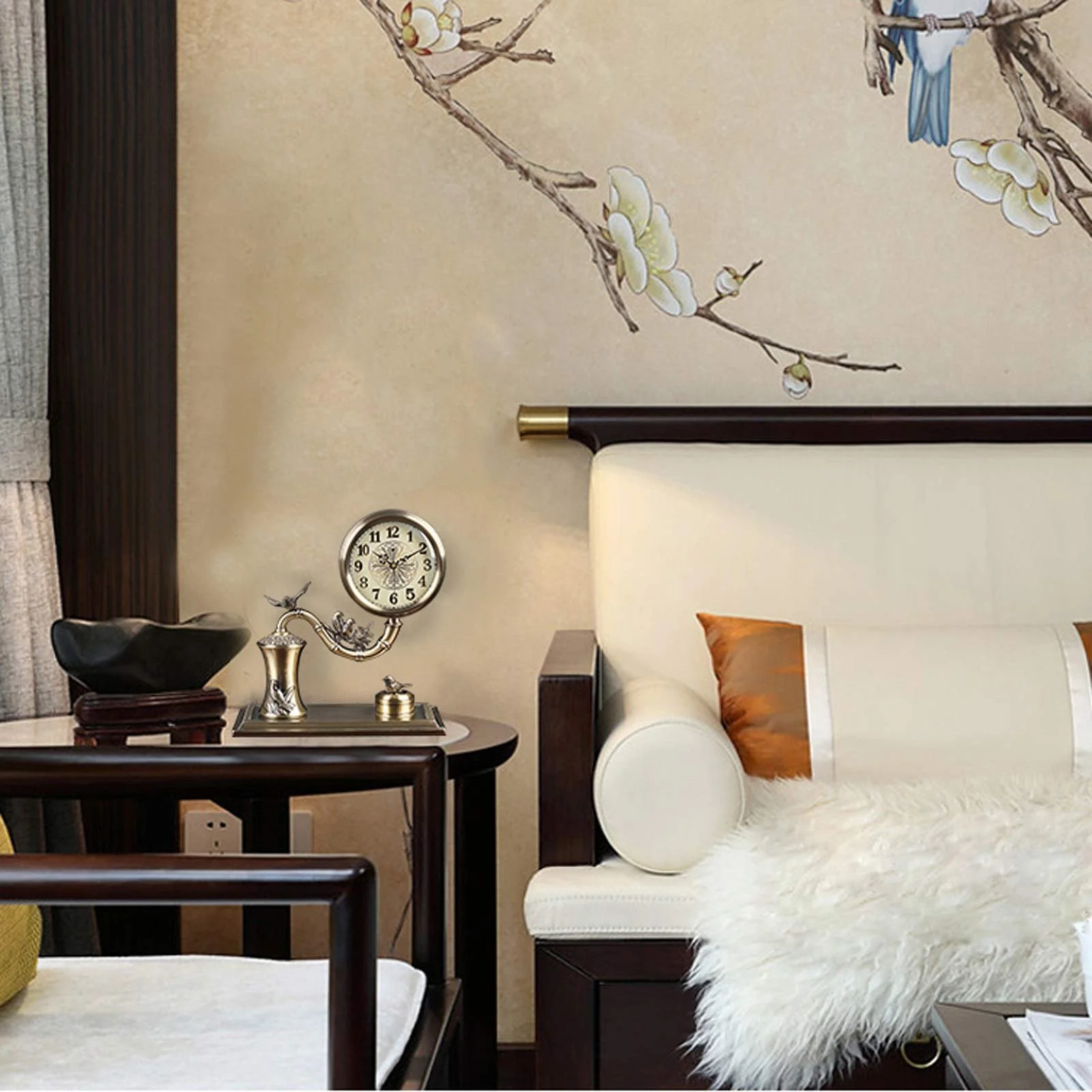 Настільний годинник Yixinzi-2024 Металевий Сучасний, фото №5