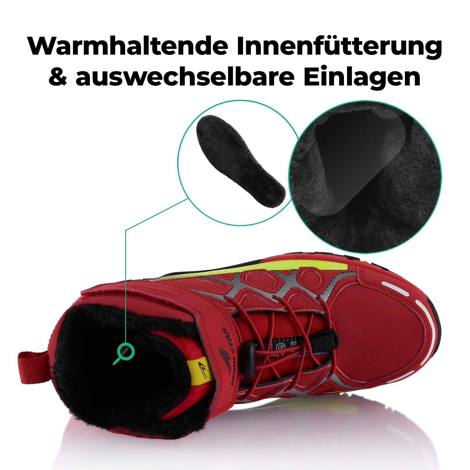 Спортивная обувь Fusskleidung® Зимние утепленные, фото №5