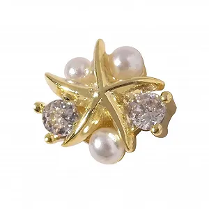 Украшение для ногтей DIY Бант Морская звезда Стразы для ногтей Самоцветы Жемчуг для ногтей для женщин Девушек Украшение для ногтей Рождественские подарки на день рождения №15 - Фото 1