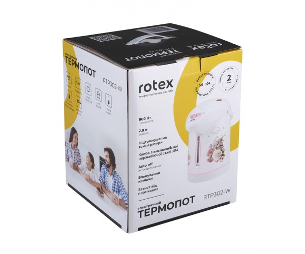 Термопот Rotex RTP302-W, фото №3