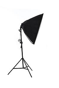 Софтбокс 50х70см с патроном Е27 для постоянного света Стойка 2.2м - Фото 1