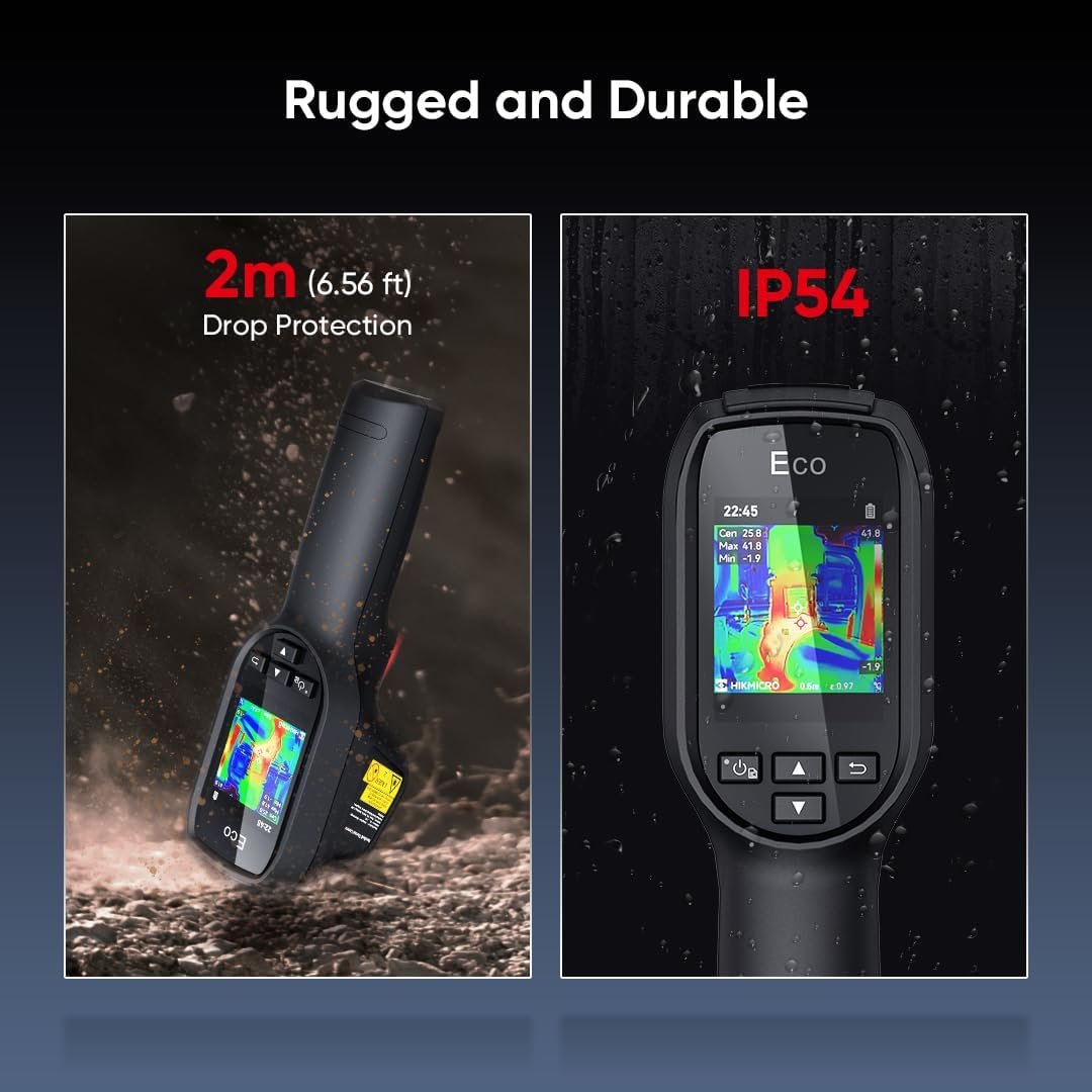 Тепловізійна камера HIMICRO Eco 240 x 240 50mk 25Hz Чорний, фото №5