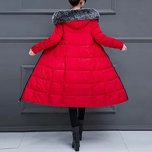 Женская Пуховая Куртка С Капюшоном Ветрозащитная synthetic.ua - Фото 1