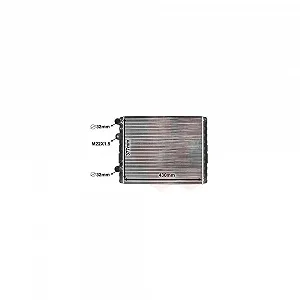 Радіатор охолодження двигуна VAN WEZEL 58002129 для SEAT VW - Фото 1