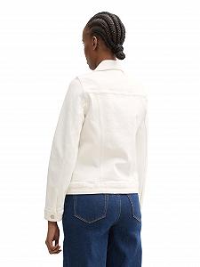 Джинсова куртка TOM TAILOR Denim Жіноча з накладними нагрудними кишенями synthetic.ua - Фото 1