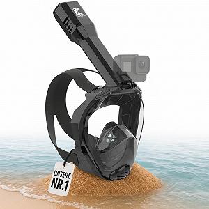 Маска для снорклінгу Khroom Seaview Pro Повнолицева - Фото 1